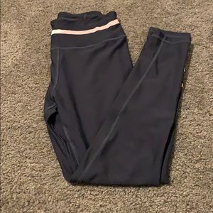 Allfenix Blue Leggings with Pink Details